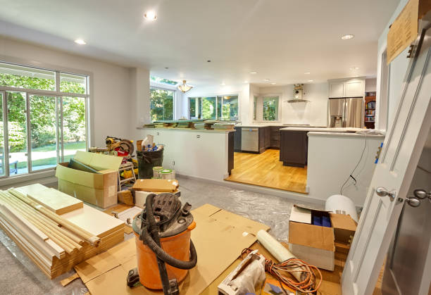 Professional Cabinet Refacing technician working in Lester Prairie, MN